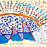 45x30.5cm, Watercolor on paper, (ca. 1960)